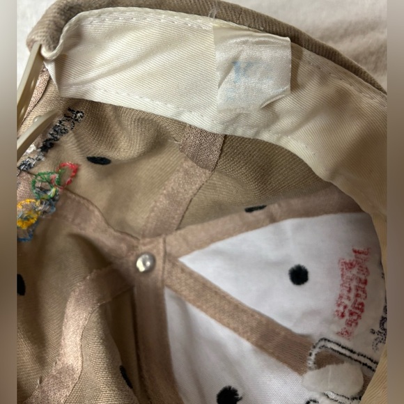 Vintage Sports Illustrated Daily Olympics Tan/Black Snapback Adult Hat - Picture 5 of 5